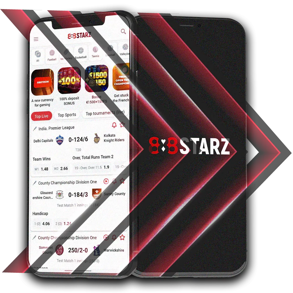 Download official app for 888starz